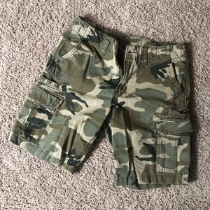 Mens Bullhead Camo Shorts